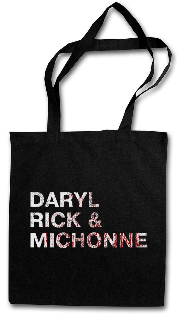Beuteltasche Daryl Rick & Michone Stofftasche The Walking TV Series Grimes Dead