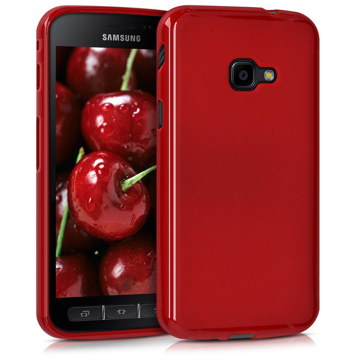 kwmobile Handyhülle Hülle für Samsung Galaxy Xcover 4 / 4S, Hülle Silikon - Soft Handyhülle - Handy Case Cover