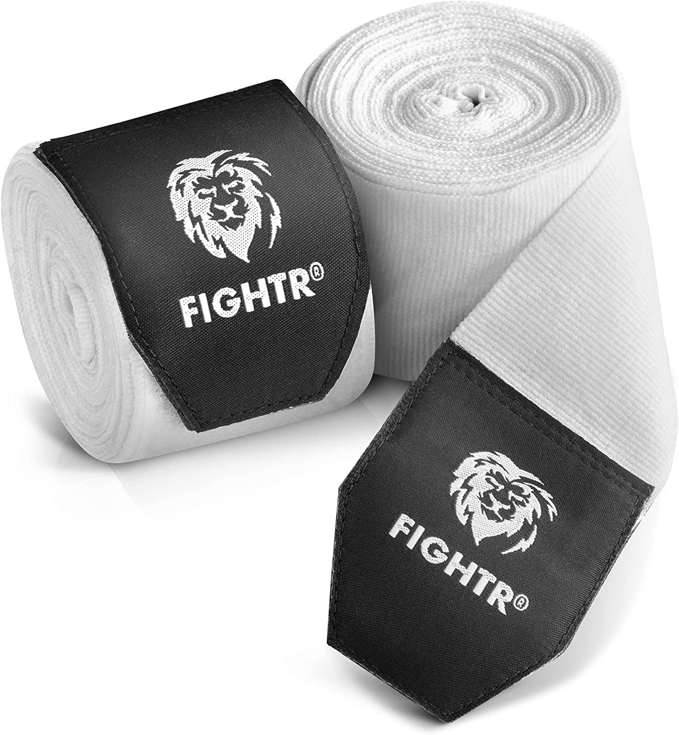 FIGHTR Boxbandagen für max. Stabilität und Sicherheit, 4m halb elastische Bandage
