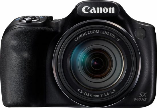 Canon »PowerShot SX540 HS« Superzoom-Kamera (20,3 MP, 50x opt. Zoom, WLAN (Wi-Fi), NFC, PictBridge-Unterstützung)