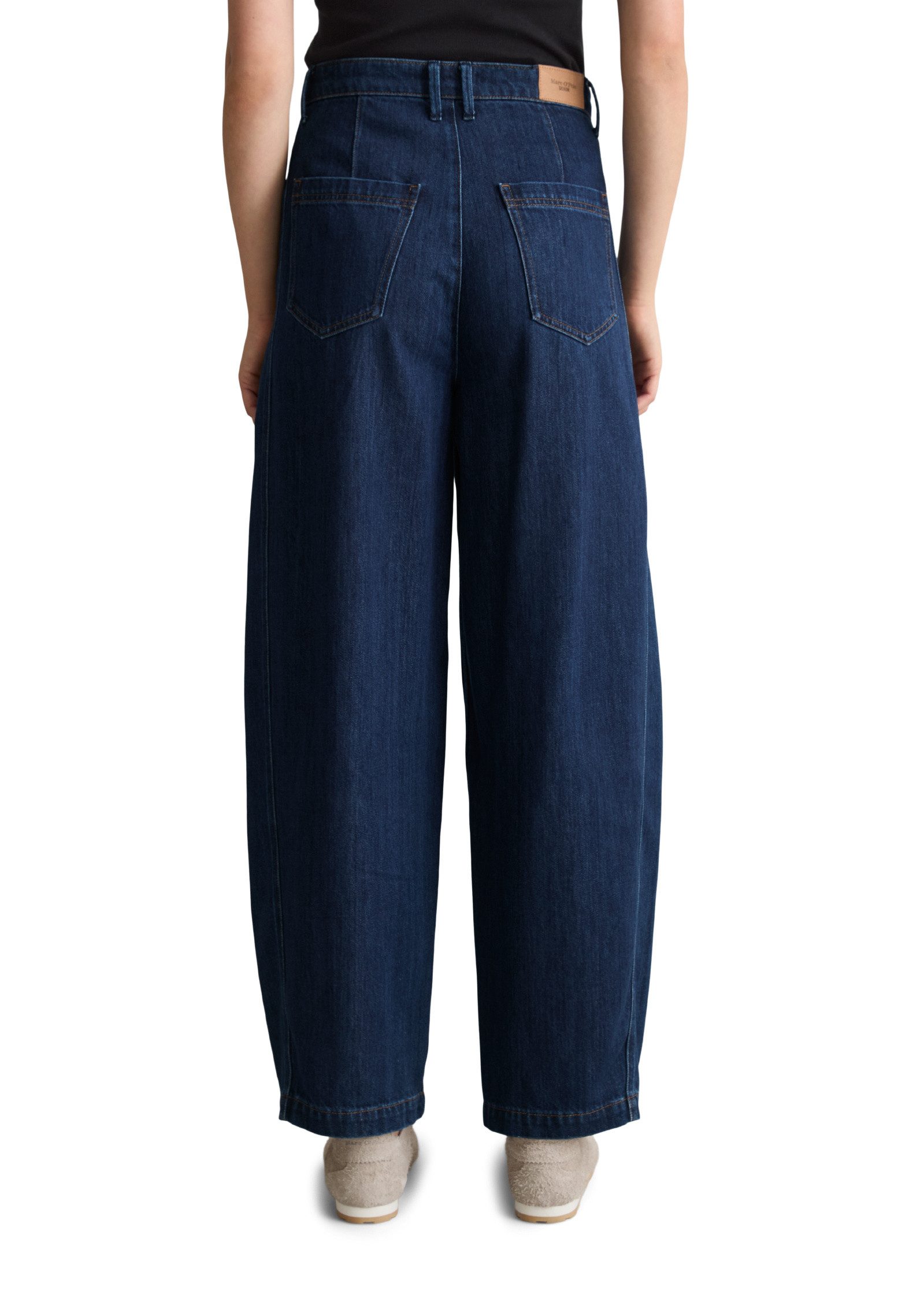 Marc O'Polo DENIM Weite Jeans made with Orange Fiber