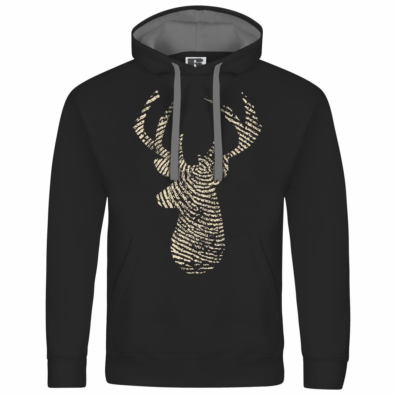 deinshirt Kapuzenpullover Herren Kapuzenpullover Jagd ist Zeitlos Mit Print Motiv, Grafik