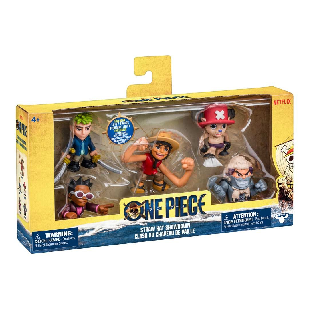 Moose Actionfigur ONE PIECE, Mini Action-Figuren, Serie 1 (5er-Pack)