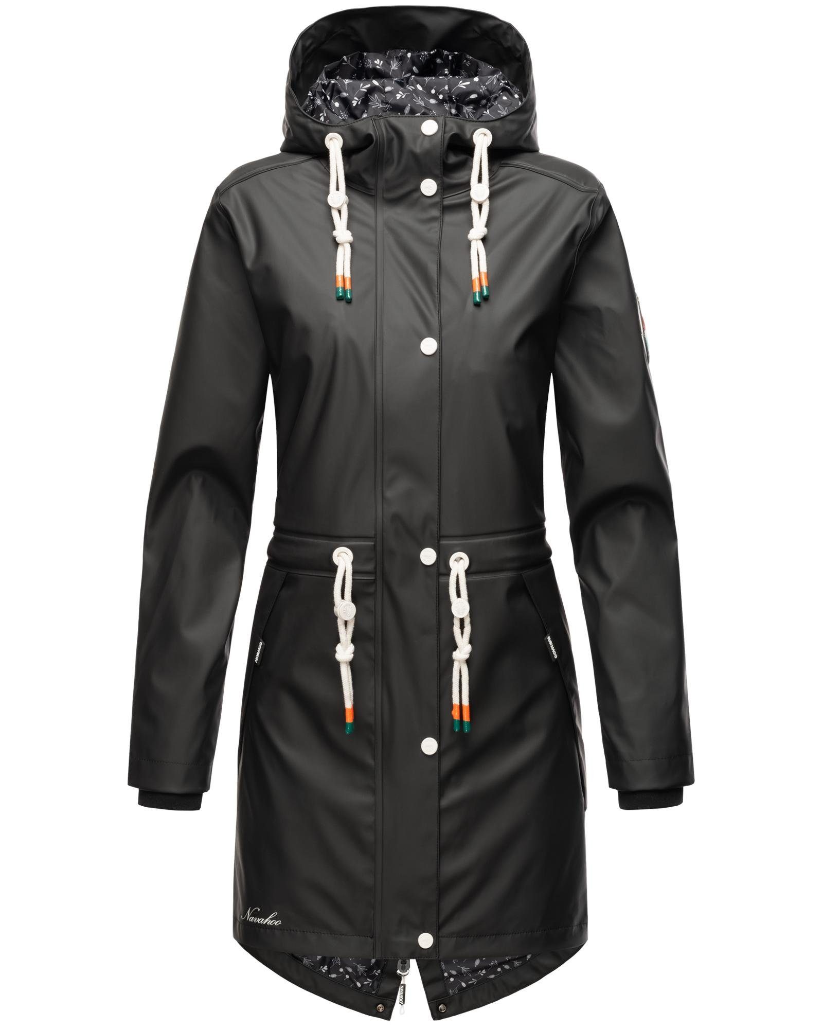 Navahoo Regenjacke Tropical Stormoo Wasserdichter Damen Outdoor Regenmantel – Bild 4 von 5