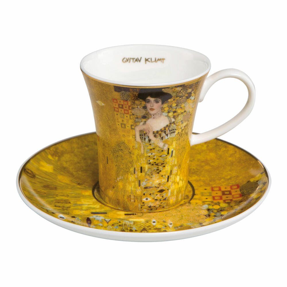 Goebel Espressotasse Adele Bloch-Bauer Orbis Artis China-Porzellan Gustav Klimt, Fine