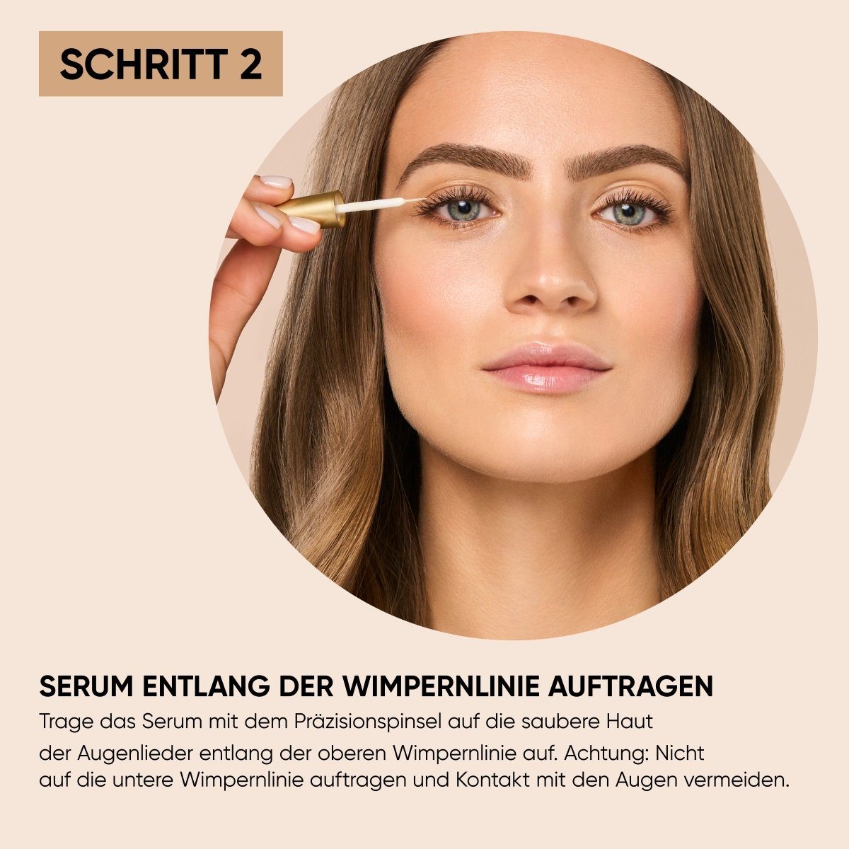 Oceanic Wimpernserum Oceanic Long4Lashes FX5 Eyelash Wimpernserum 3 ml, fördert das Wimpernwachstum – Bild 3 von 5