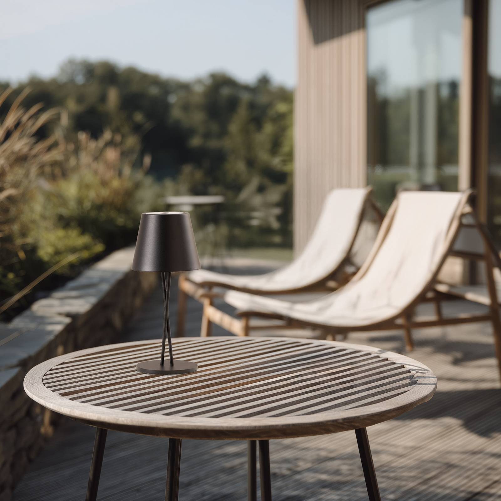 Lindby Außen-Tischleuchte Janea, Enthalten, 1 x 3,5 W LED, warmweiß
