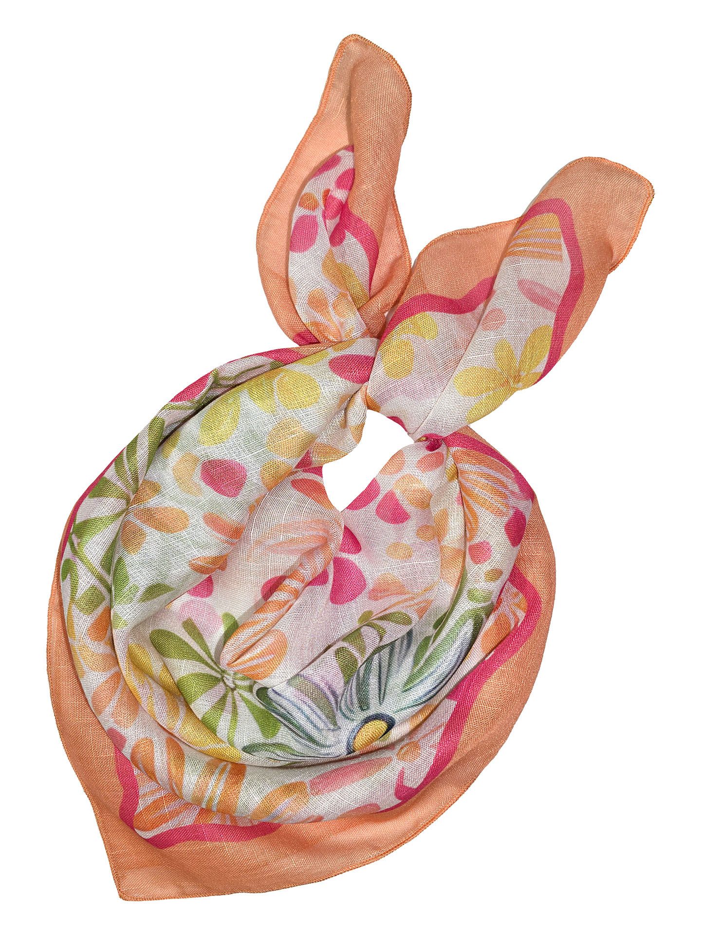 Moschen-Bayern Halstuch Halstuch Damen klein Nickituch Sommer Baumwolle Rosa + Violett