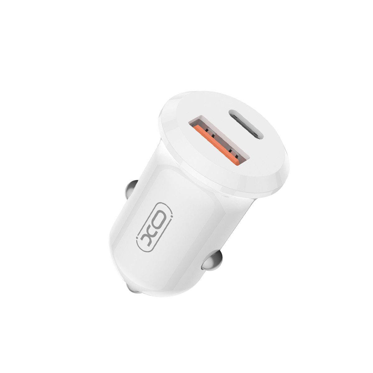 XO CC69 USB-Ladegerät (3000 mA, Einzelartikel, Einzelladegerät ohne Zubehör, 30 W Schnellladen, kompaktes Design, gleichzeitiges Laden)