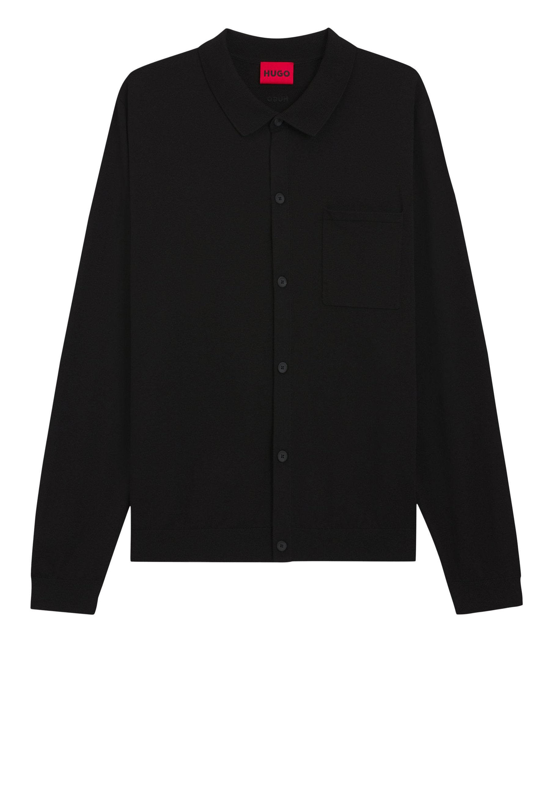 HUGO Strickjacke San Jordan (1-tlg)