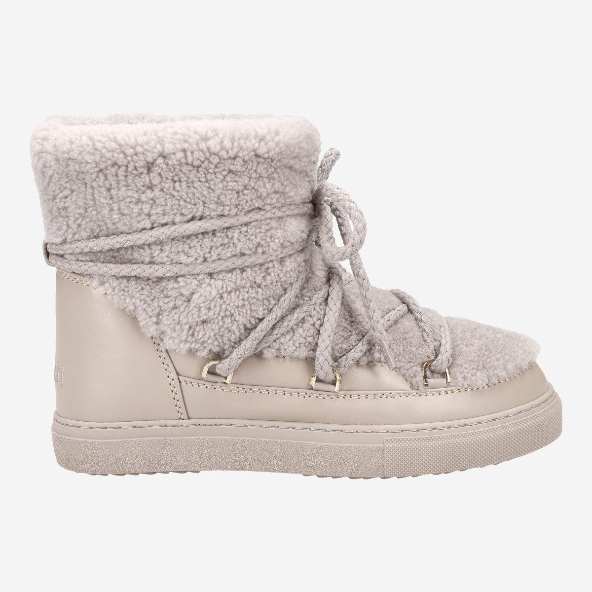 INUIKII INUIKII CURLY, Boots, Warmfutter in Grau für Damen Stiefel