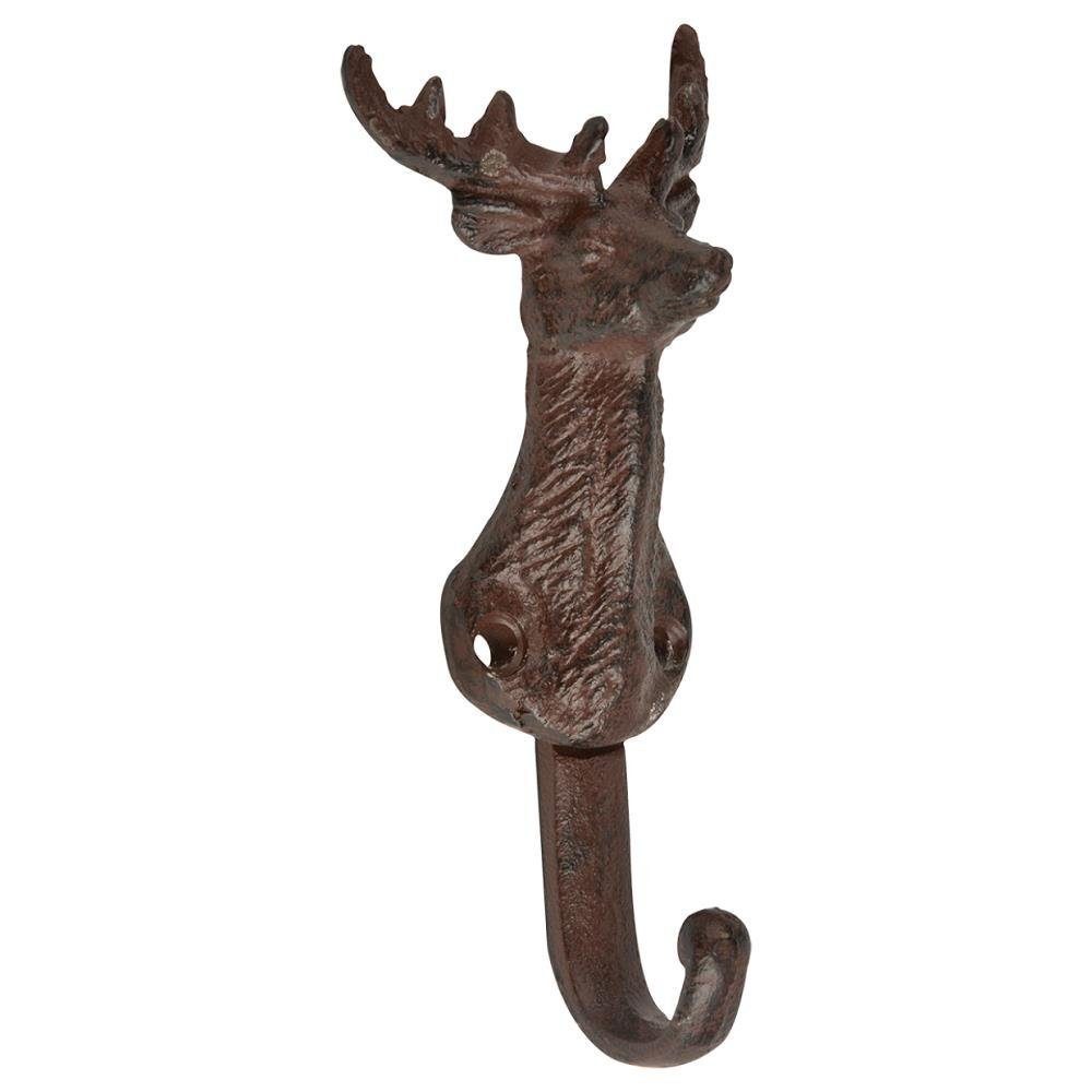 Linoows Wandhaken Wandhaken, Haken mit Hirschkopf, günstig online kaufen