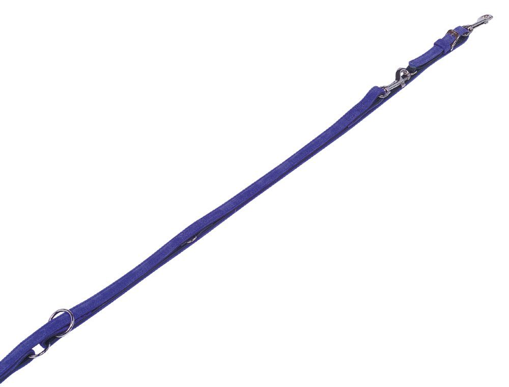 Nobby Führleine Velours, Veloursleder, aus italienischen Rinderhäuten hergestellt (EU zertifiziert)