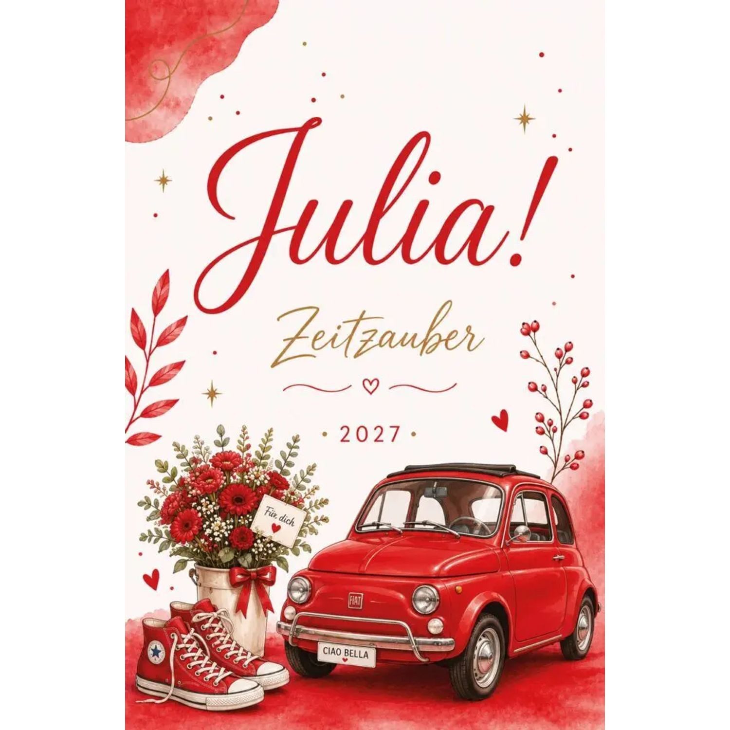 Jahresplaner Julia Kalender 2027 - Zeitzauber