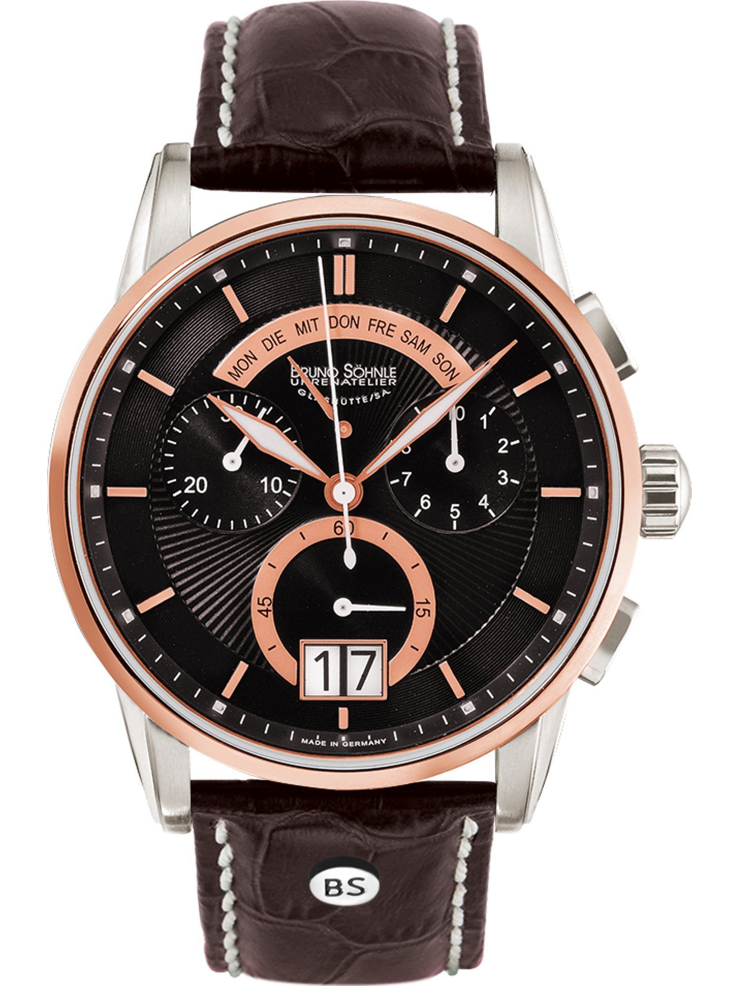 BRUNO SÖHNLE Chronograph Bruno Söhnle Herren-Uhren Analog Quarz