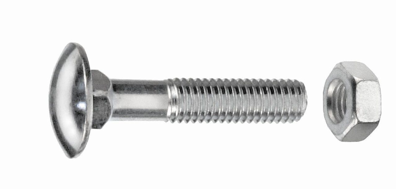 Connex Schlossschraube Schlossschrauben M5 x 40 mm, 20 Stück
