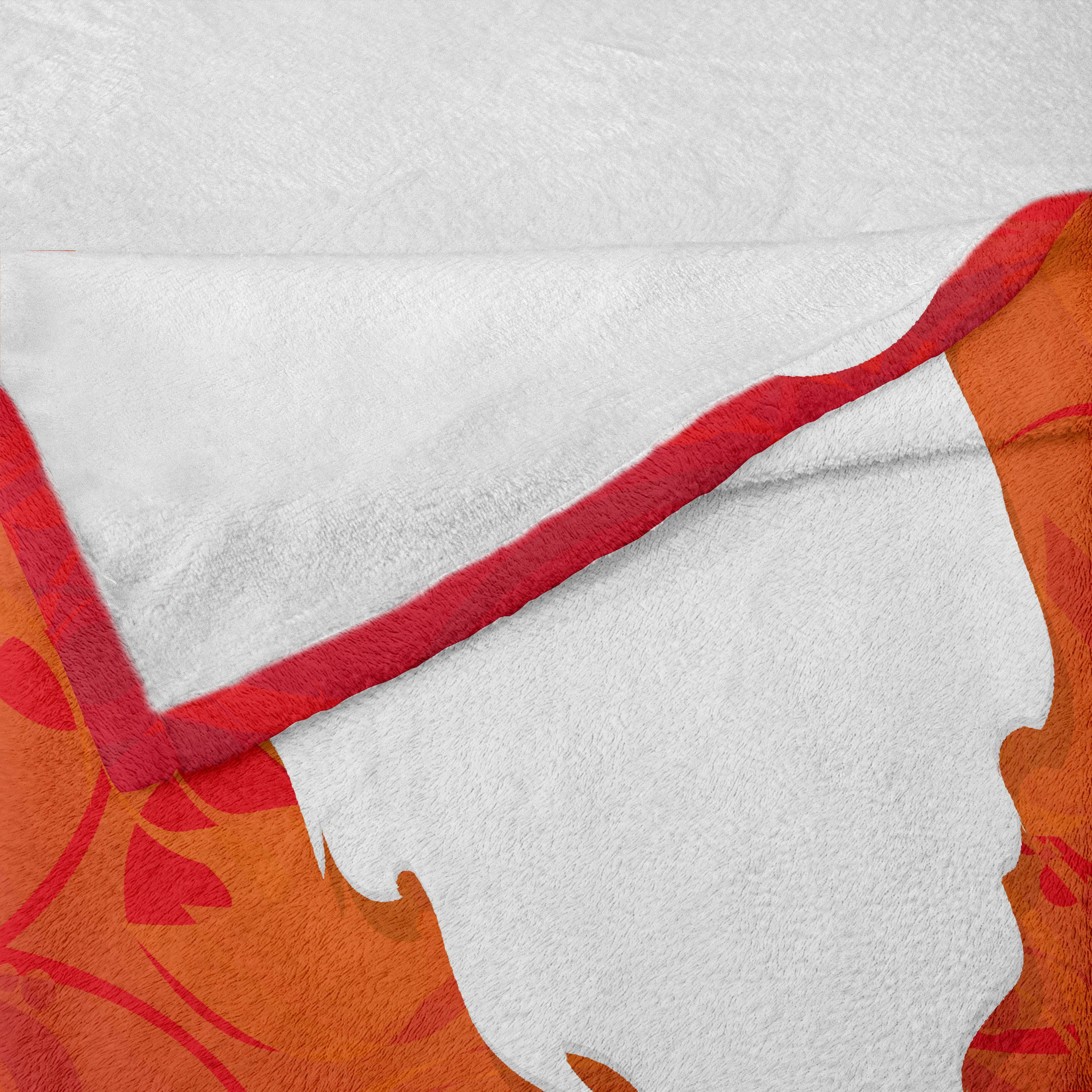 Wohndecke Gemütlicher Plüsch für den Innen- und Außenbereich, Abakuhaus, Indie Rock Weihnachtsmann Weihnachts