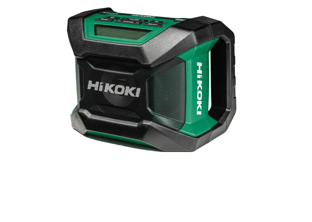 HiKOKI UR18DAW4Z Baustellenradio (FM, Digitalradio (DAB), 14,4 W, Lange Laufzeit)