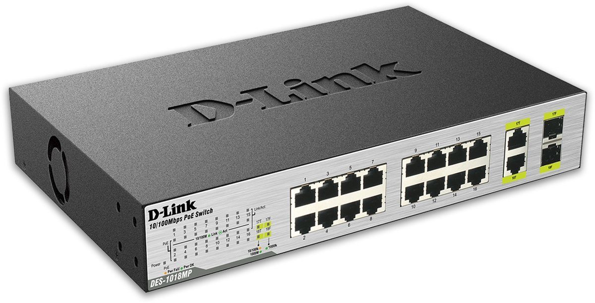 Image of D-Link Switch »DES-1018MP«
