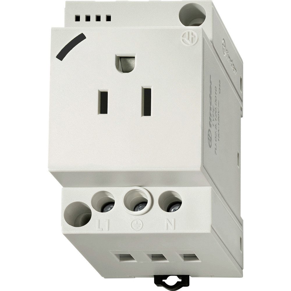 finder Steckdose Steckdose Finder 7U.02.8.120.0000 Grau (RAL 7035) 1 St., 7U.02.8.120.0000