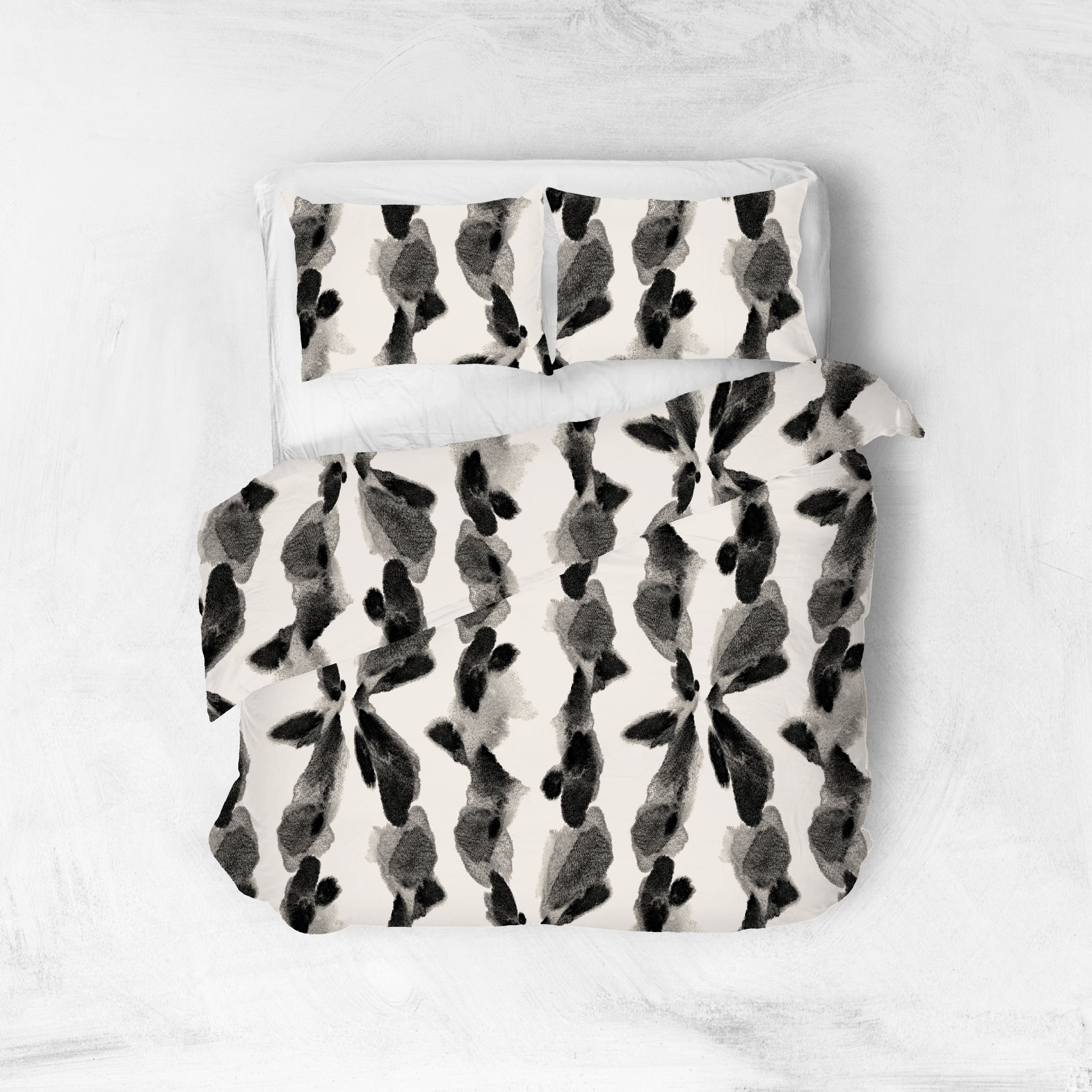 SENSE EIGHT Bettwäsche HANGOVER, Mako-Satin, 2 teilig, Mako-Satin, 100% Baumwolle, seidig glänzend, mit Reißverschluss