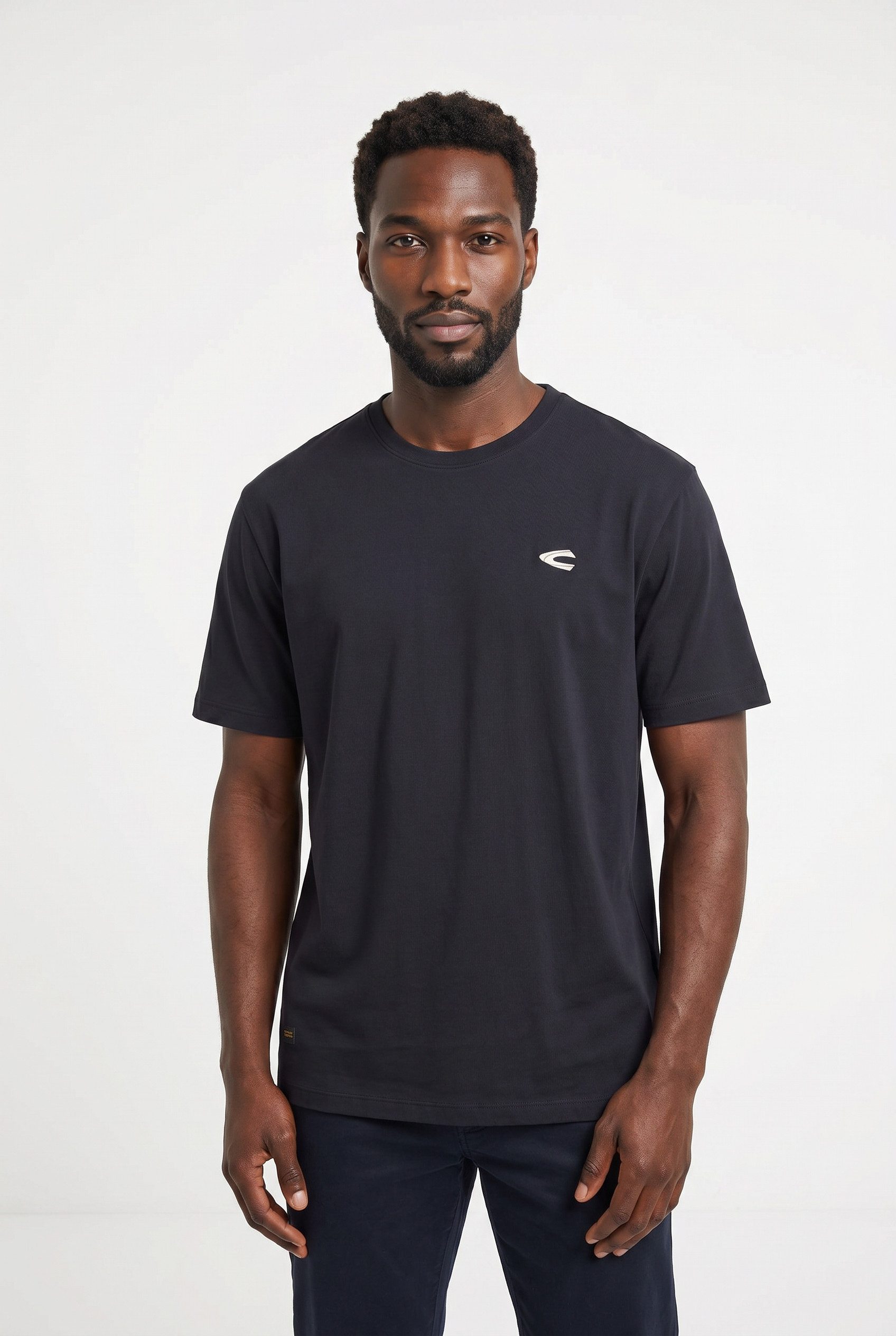 camel active Rundhalsshirt mit großem Rückenprint