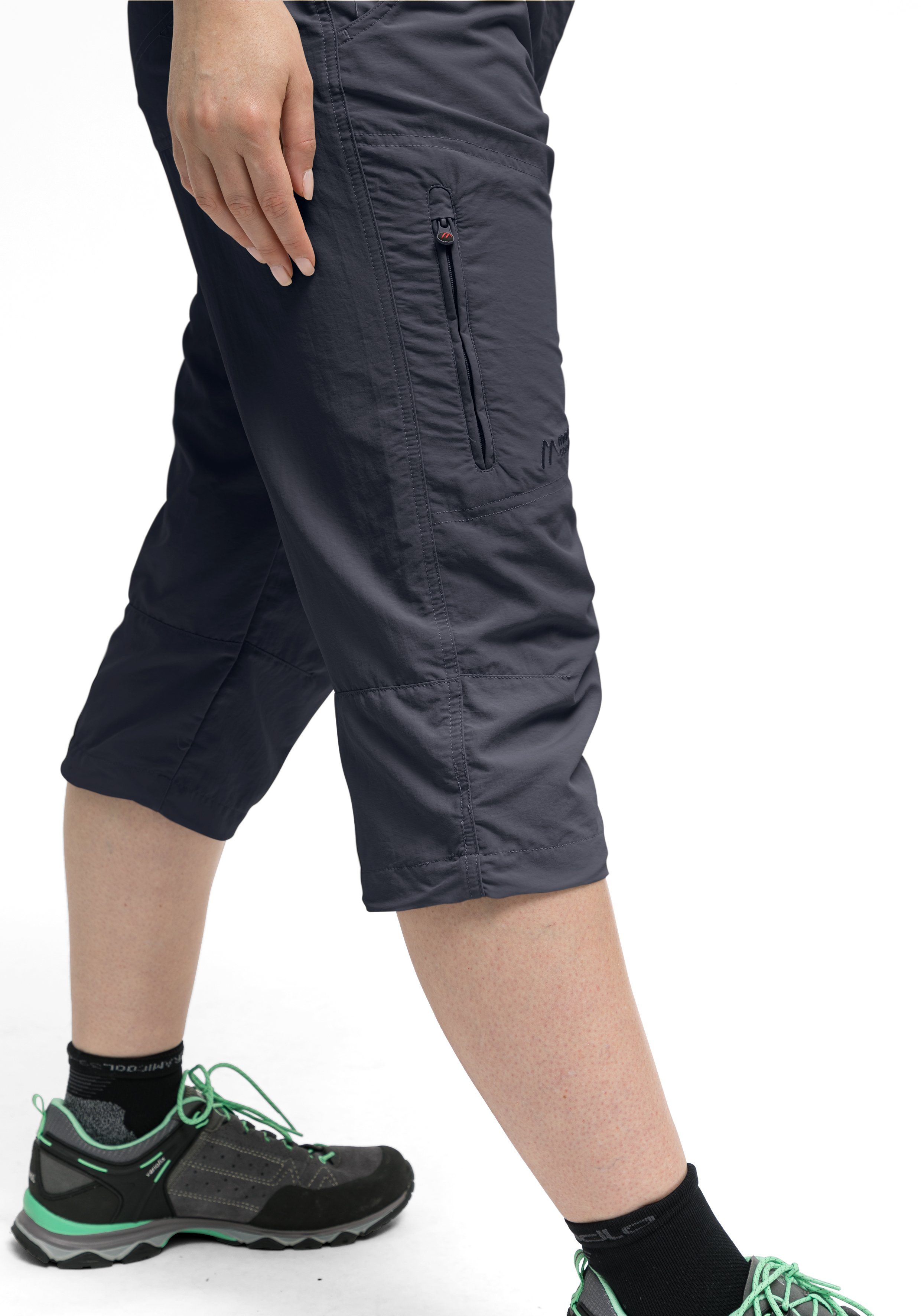 Maier Sports Caprihose Neckar kurze Hose Damen, luftige Wanderhose, leichte günstig online kaufen