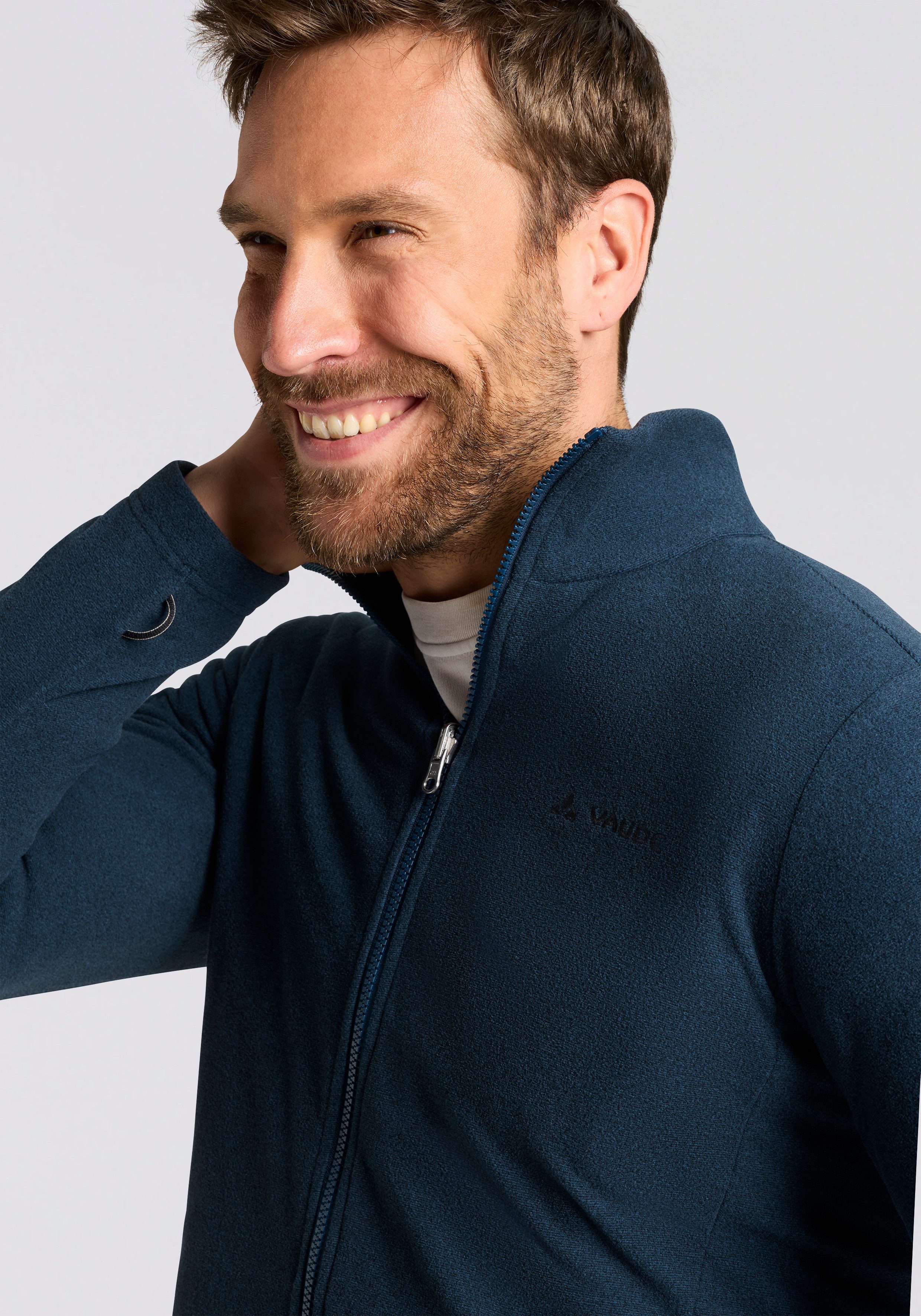 VAUDE Fleecejacke SE ME RARASSA FLEECE JACKET Übergangsjacke ohne Kapuze, mit Reißverschluss