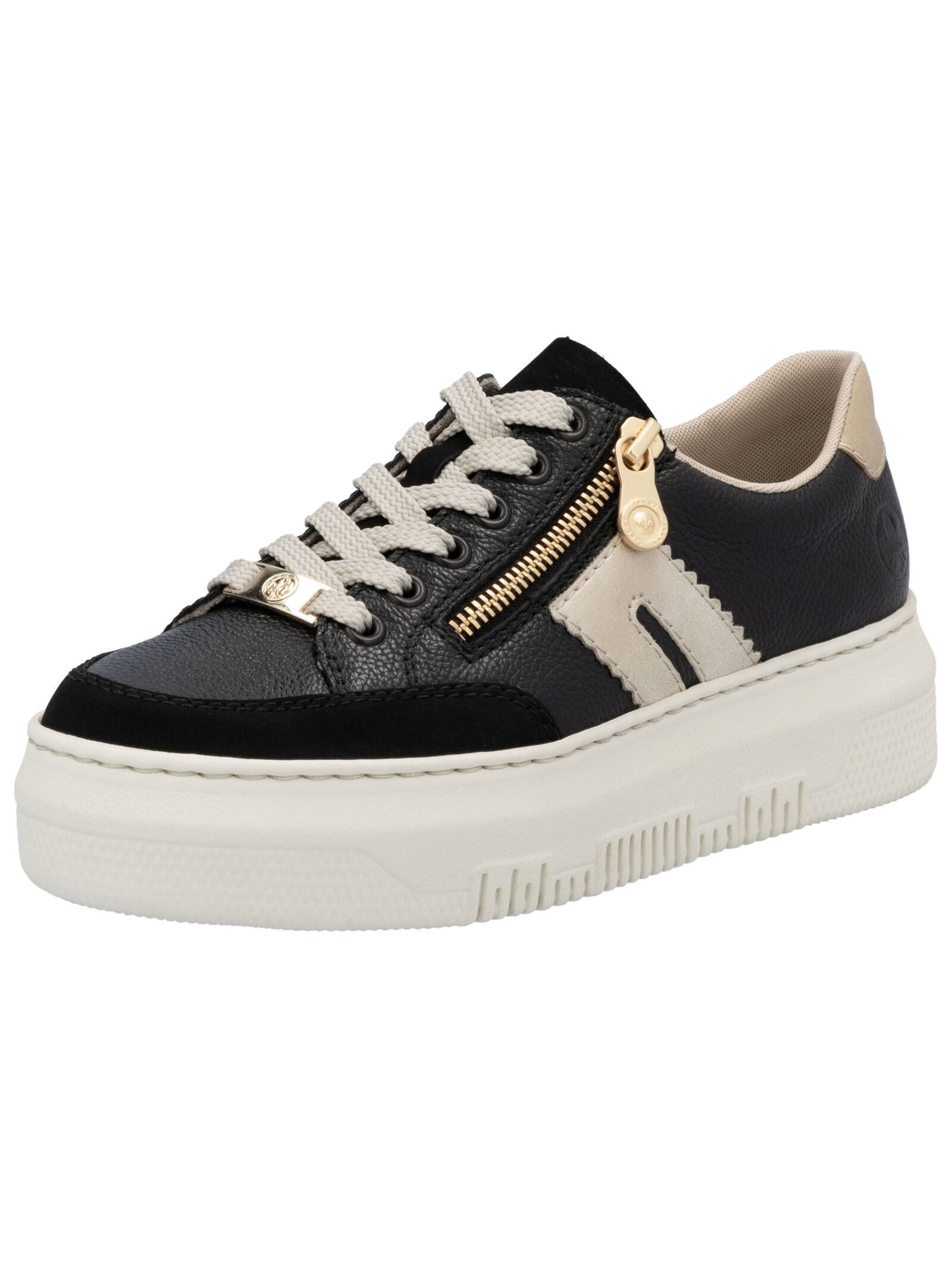 Rieker Rieker Sneaker Glattleder Plateausneaker günstig online kaufen