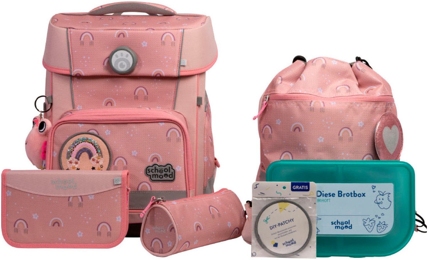 SCHOOL-MOOD® Schulranzen Champion Pro (Set, 7-tlg)