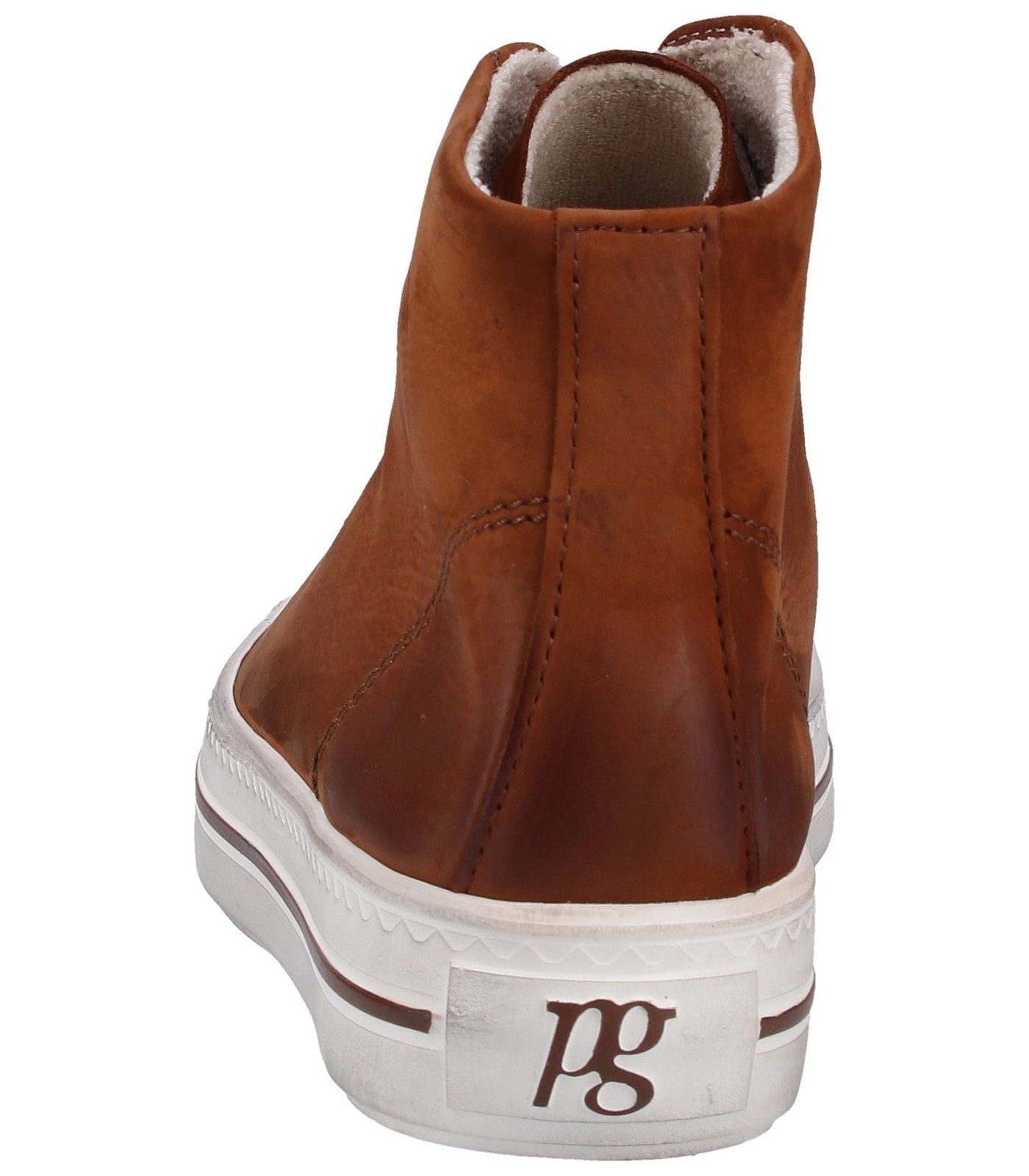 Paul Green Sneaker Nubukleder Sneaker Cognac