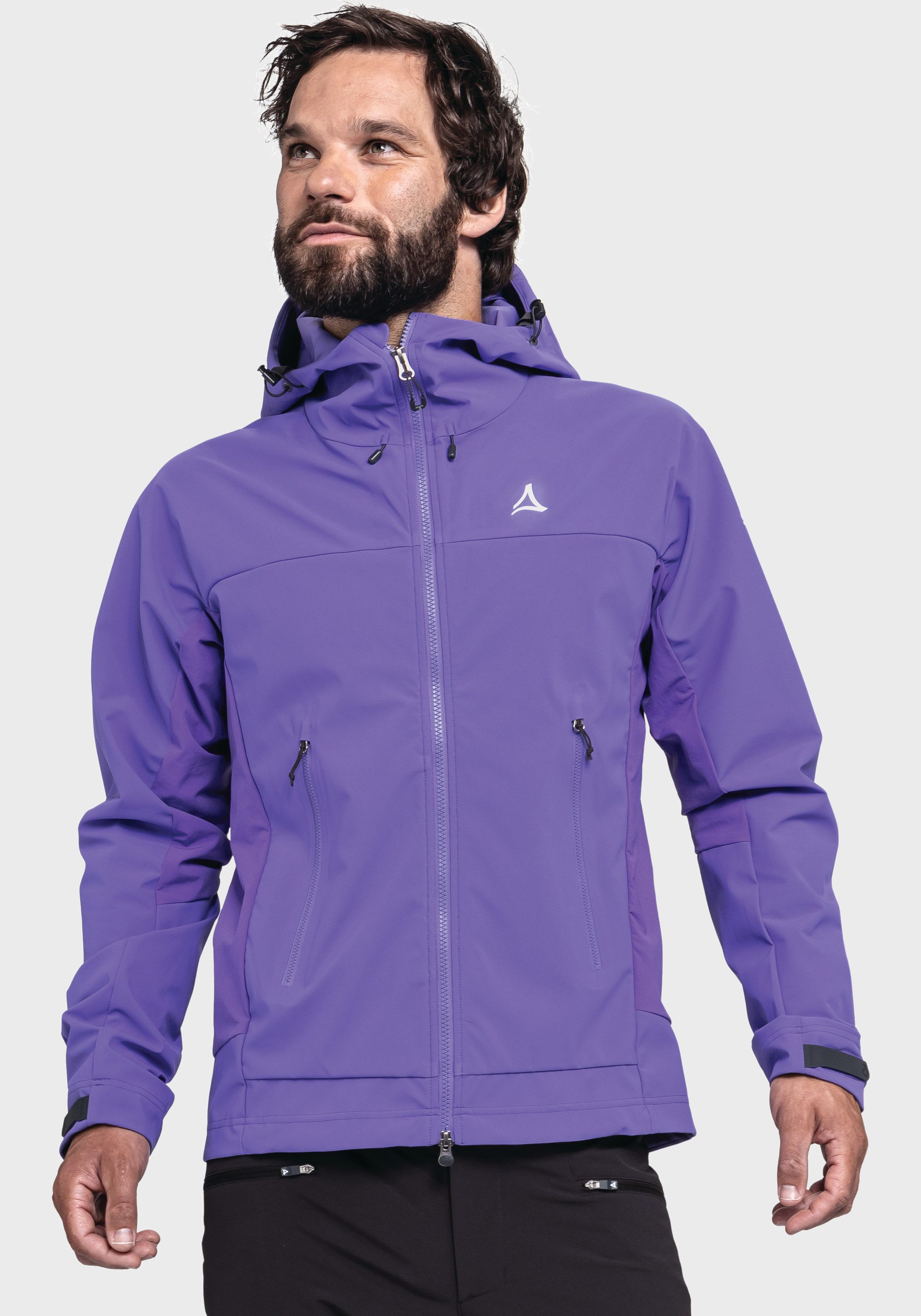 Schöffel Outdoorjacke Softshell Jk Style Blaueis MNS