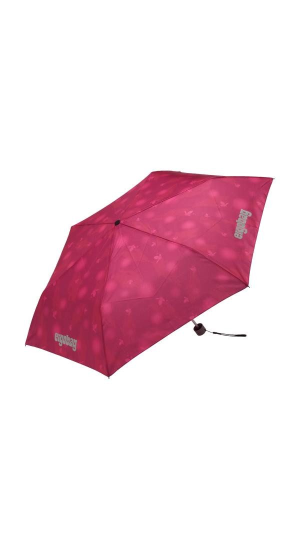 ergobag Taschenregenschirm Regenschirm, mit reflektierenden Details