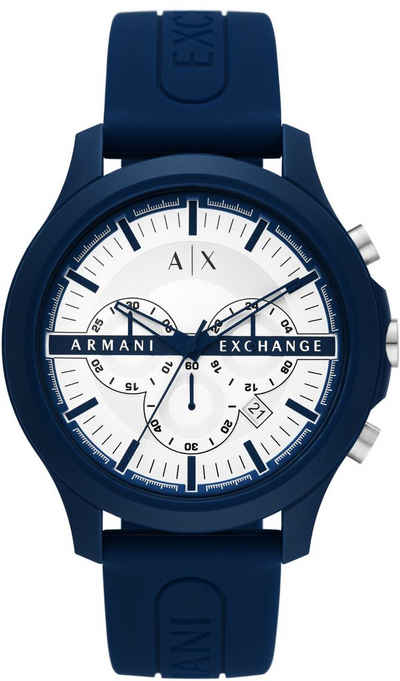 ARMANI EXCHANGE Chronograph AX2437, Quarzuhr, Armbanduhr, Herrenuhr, Stoppfunktion, 12/24-Std.-Anzeige