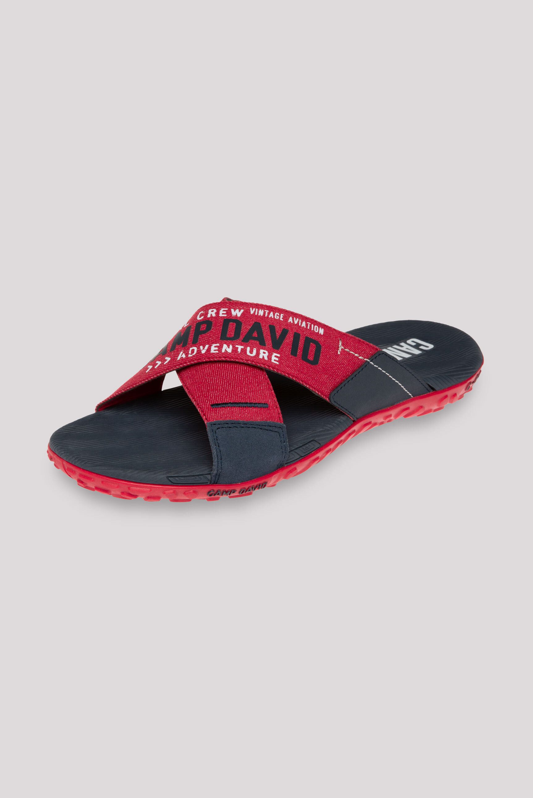 CAMP DAVID Pantolette mit Stickerei günstig online kaufen