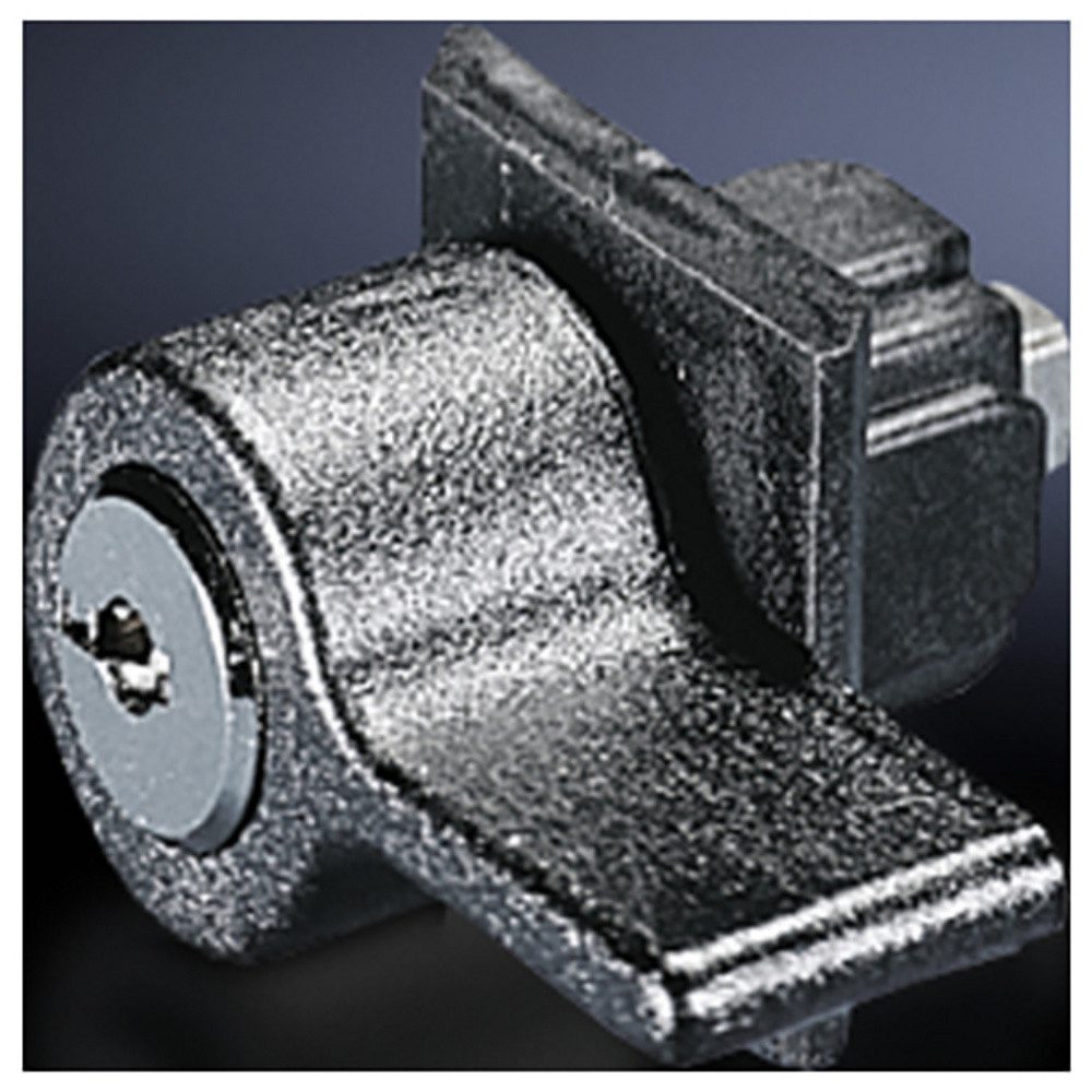 RITTAL Verteilerbox Rittal 2577000 Kunststoff-Handgriff für AX und KX, Sicherheitszylinder