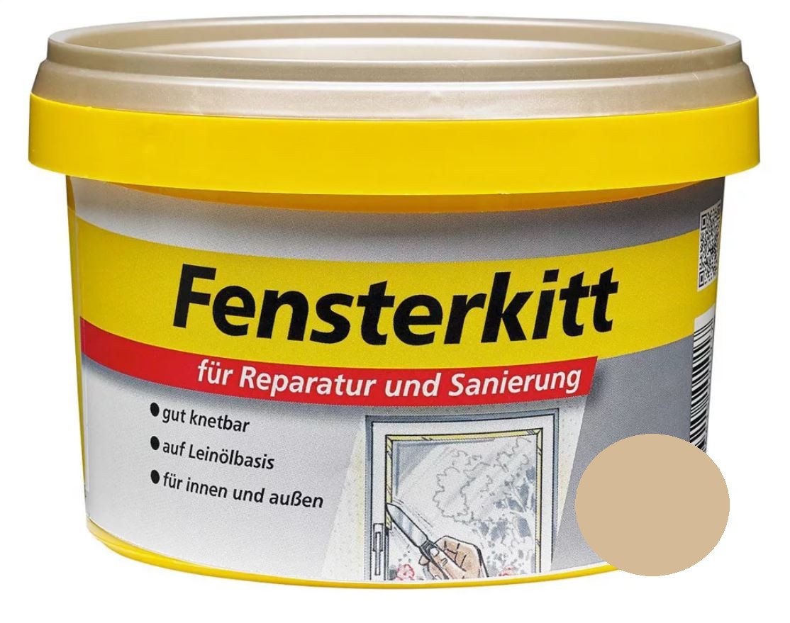 düfa Dichtungskitt Fensterkitt 750 g Glaserkitt Türenkitt Leinöl Kitt, Für günstig online kaufen