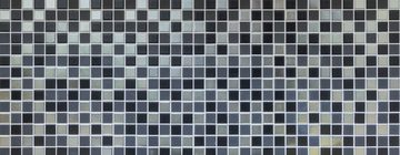 Mosani Mosaikfliesen Keramik Mosaik schwarz silber anthrazit chrome Küche
