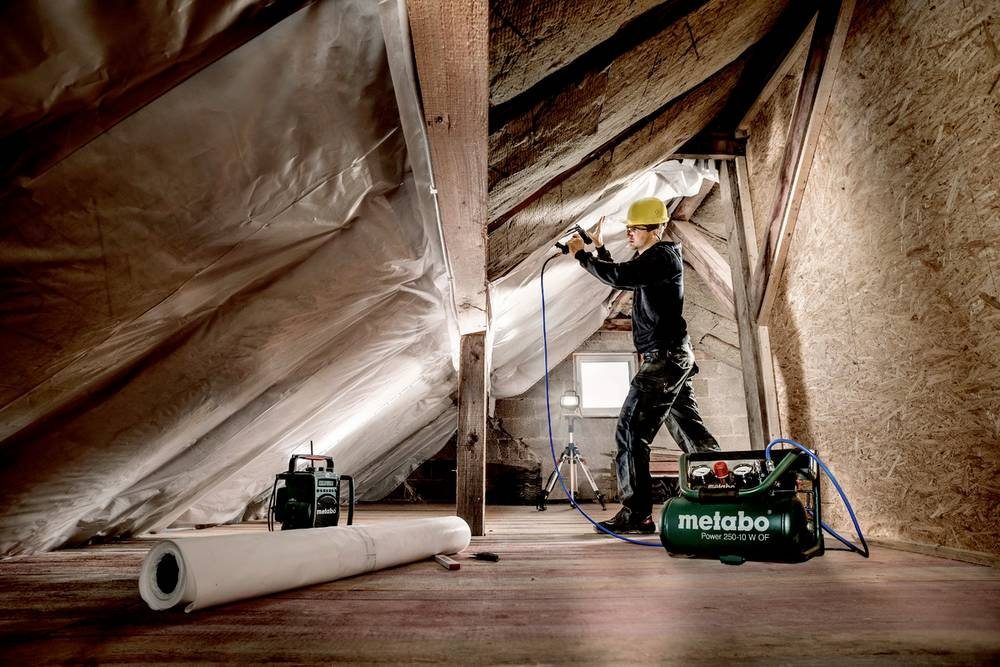 metabo Kompressor Metabo Druckluft-Kompressor Power 250-10 W OF 10 l