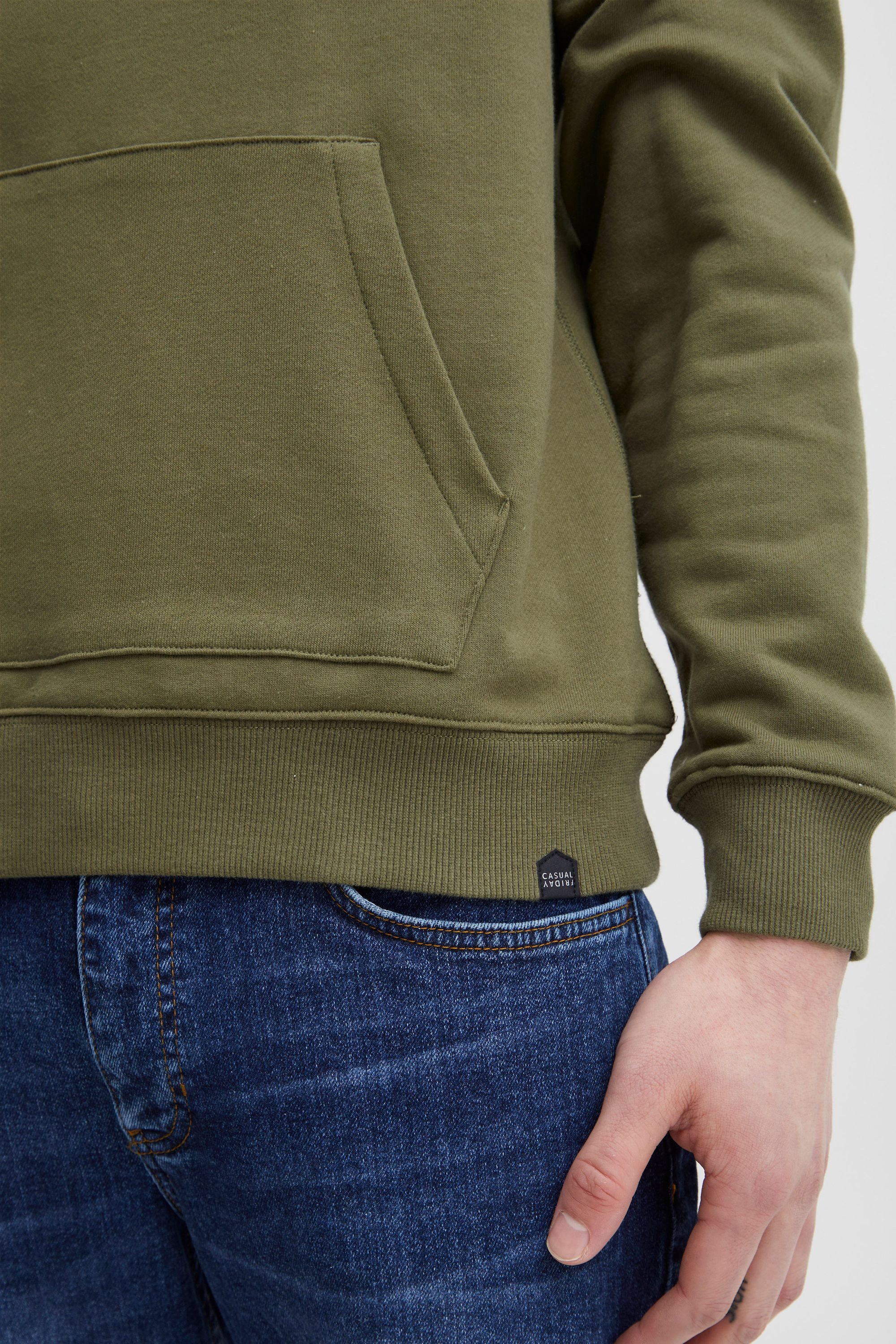 Casual Friday Kapuzenpullover CFSinius Kapuzenpullover mit Schriftzug