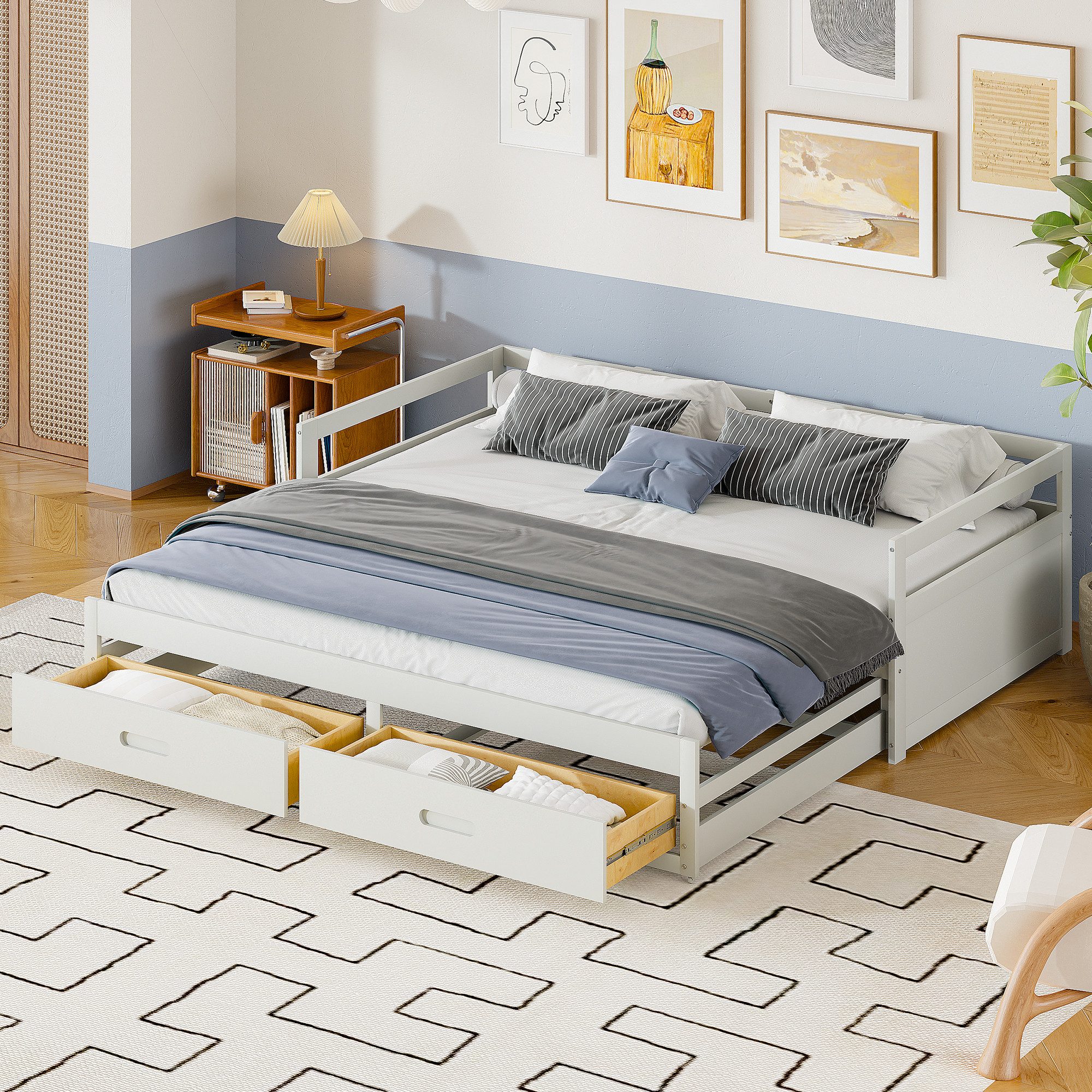 HAUSS SPOLE Schlafsofa Ausziehbares Schlafsofa 90/180 günstig online kaufen