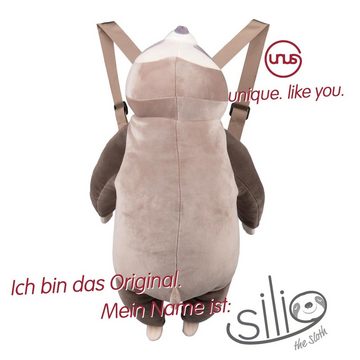 UNUS HOME Kinderrucksack Faultierrucksack grau