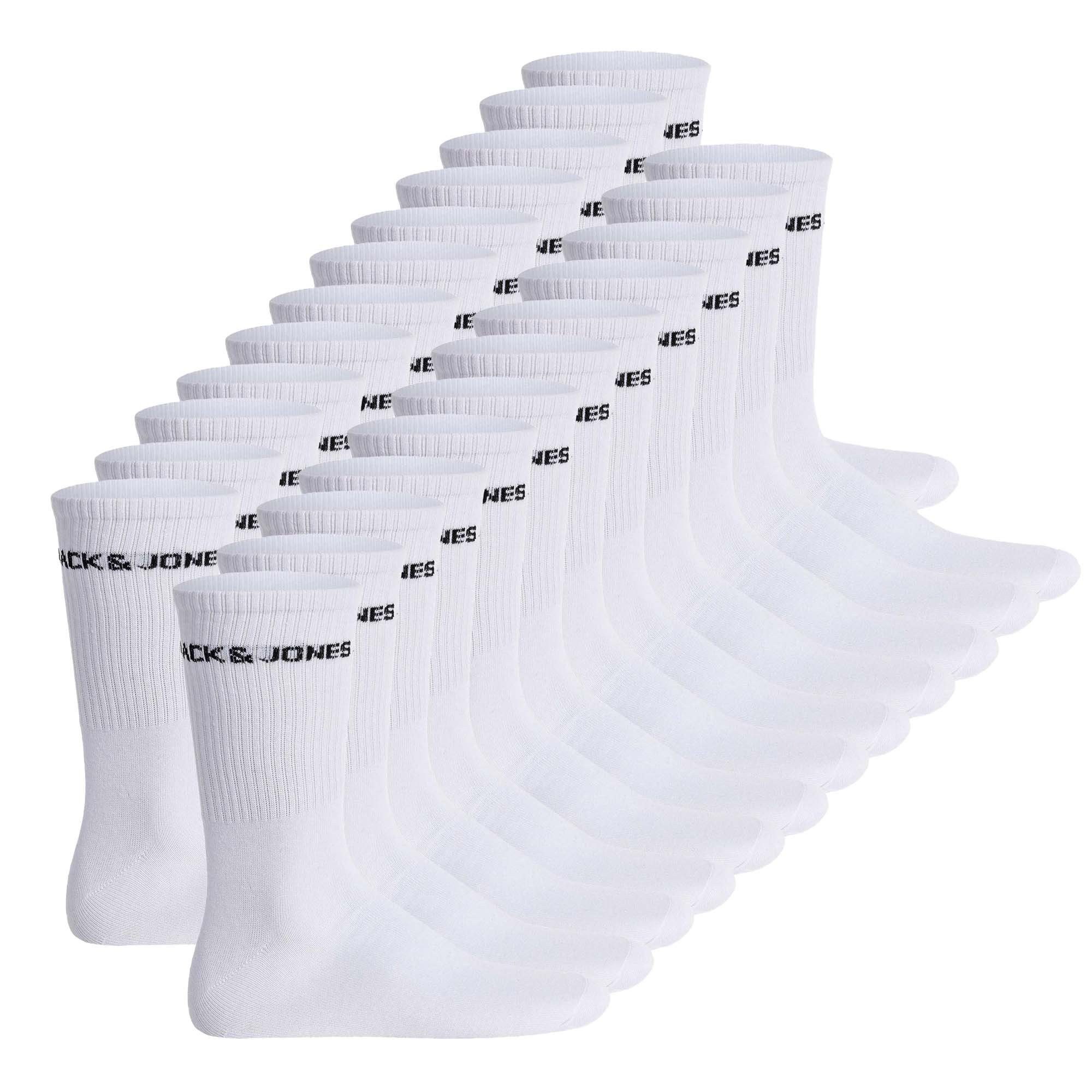 Sportsocken Herren Socken 24er Pack Baumwolle JACLOGO 24 PACK