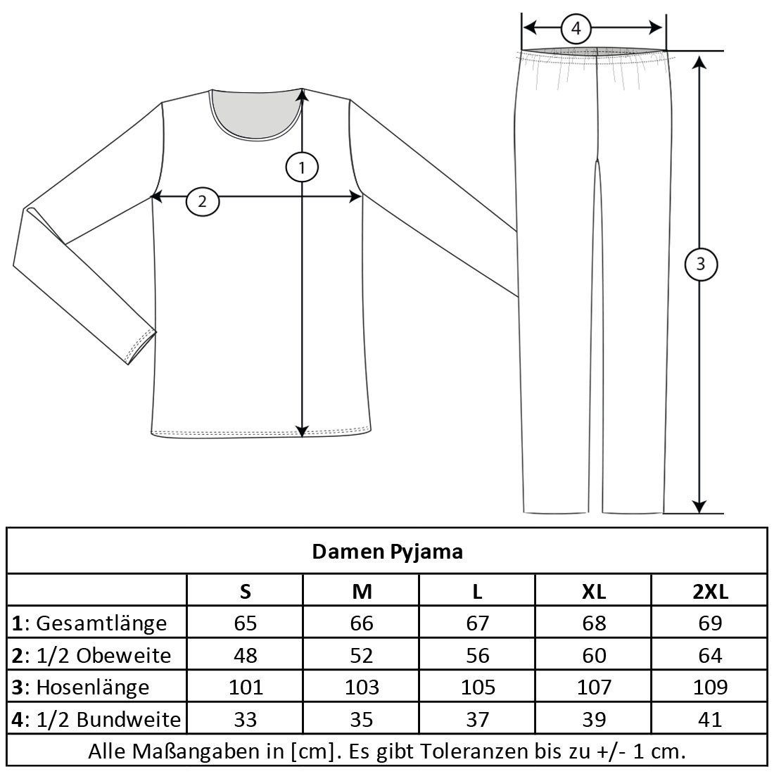 zeitlos Kurzarm Set Schlafanzug - Herz Spitze Pyjama altrosa