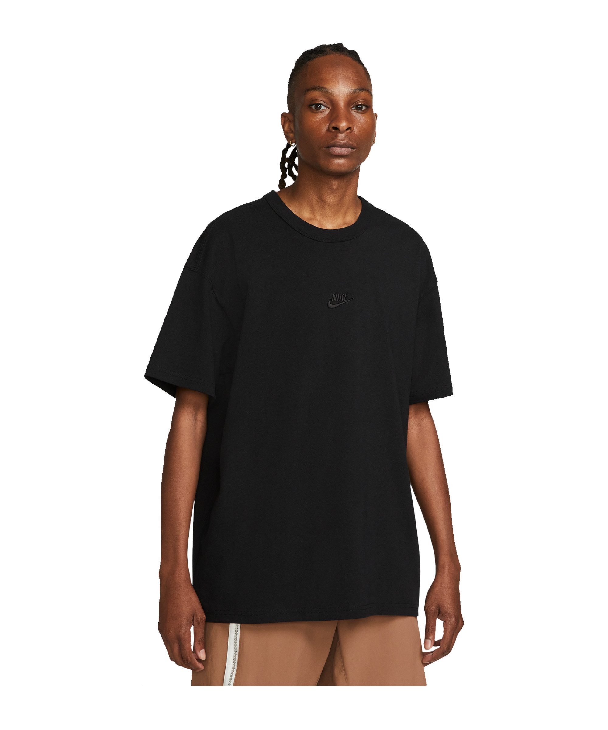 Nike Sportswear T-Shirt Nike Sportswear Premium Essential T-Shirt Weiß Baumwolle
