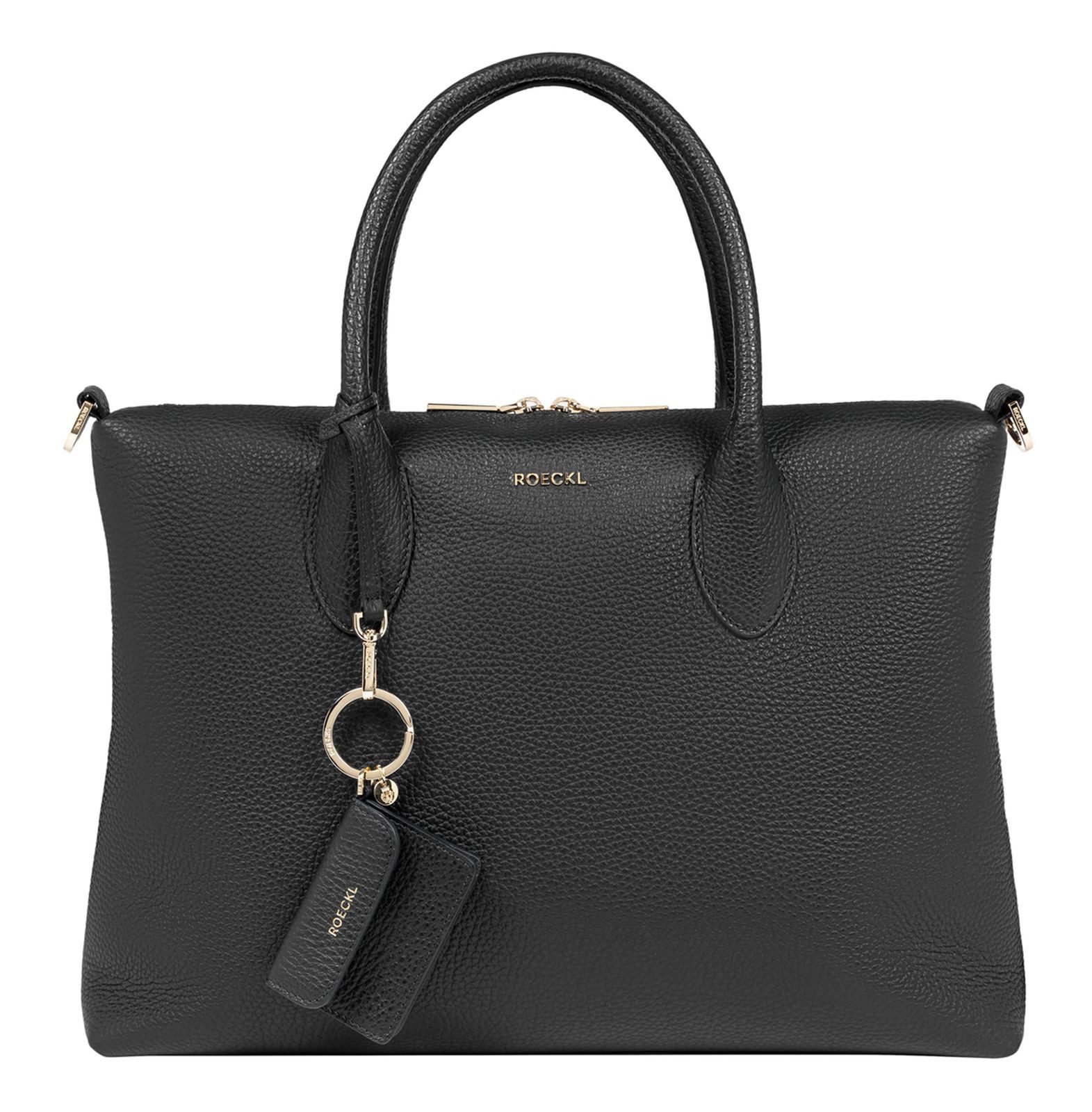 Roeckl Shopper Dora Medium (Set, 2-tlg), aus echtem Leder