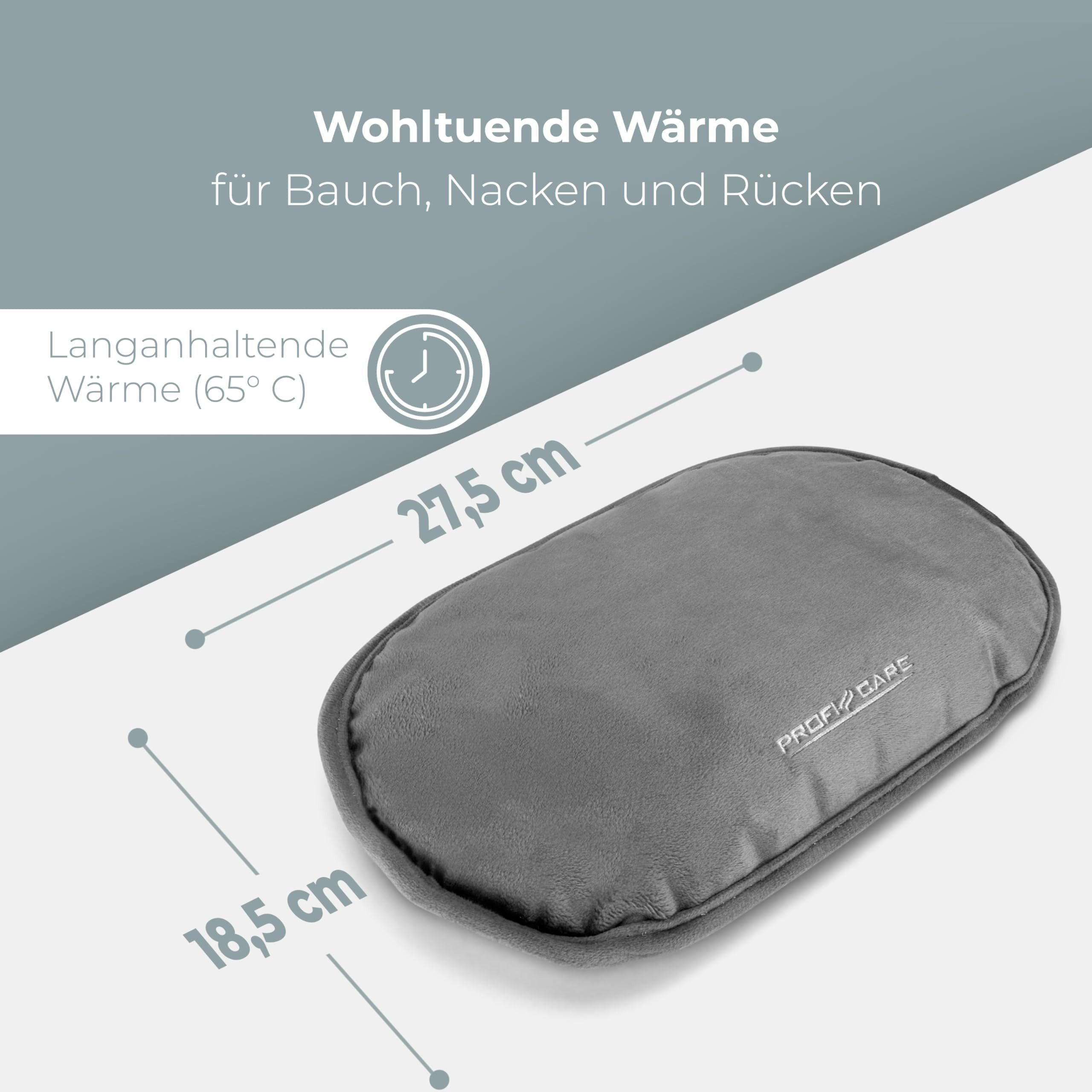 ProfiCare Heizkissen PC-EWF 3150, Elektrische Wärmflasche mit automatischer Steuerung