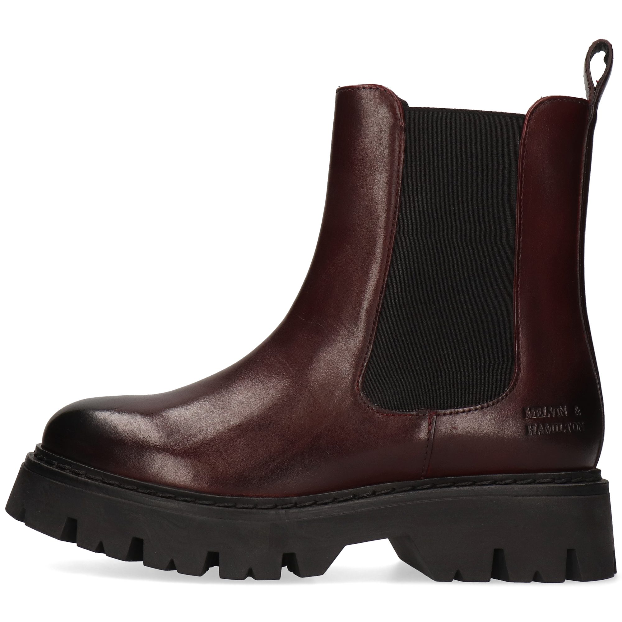 Melvin & Hamilton Thelia 2 Leder-Stiefeletten für Damen Stiefelette Plateausohlen, Echtes Leder