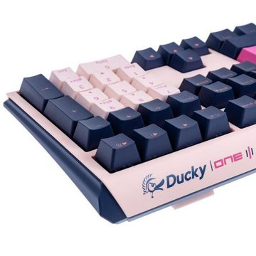 Ducky One 3 Fuji Gaming-Tastatur (MX-Black, Pink/Blau, DE-Layout QWERTZ)