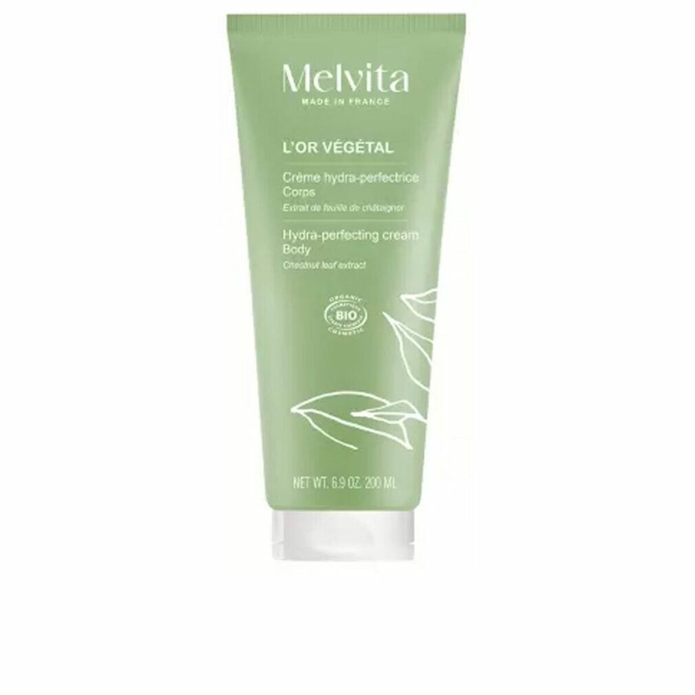 Melvita Körperpflegemittel L'OR VGTAL feuchtigkeitsspendende Körpercreme 200 ml